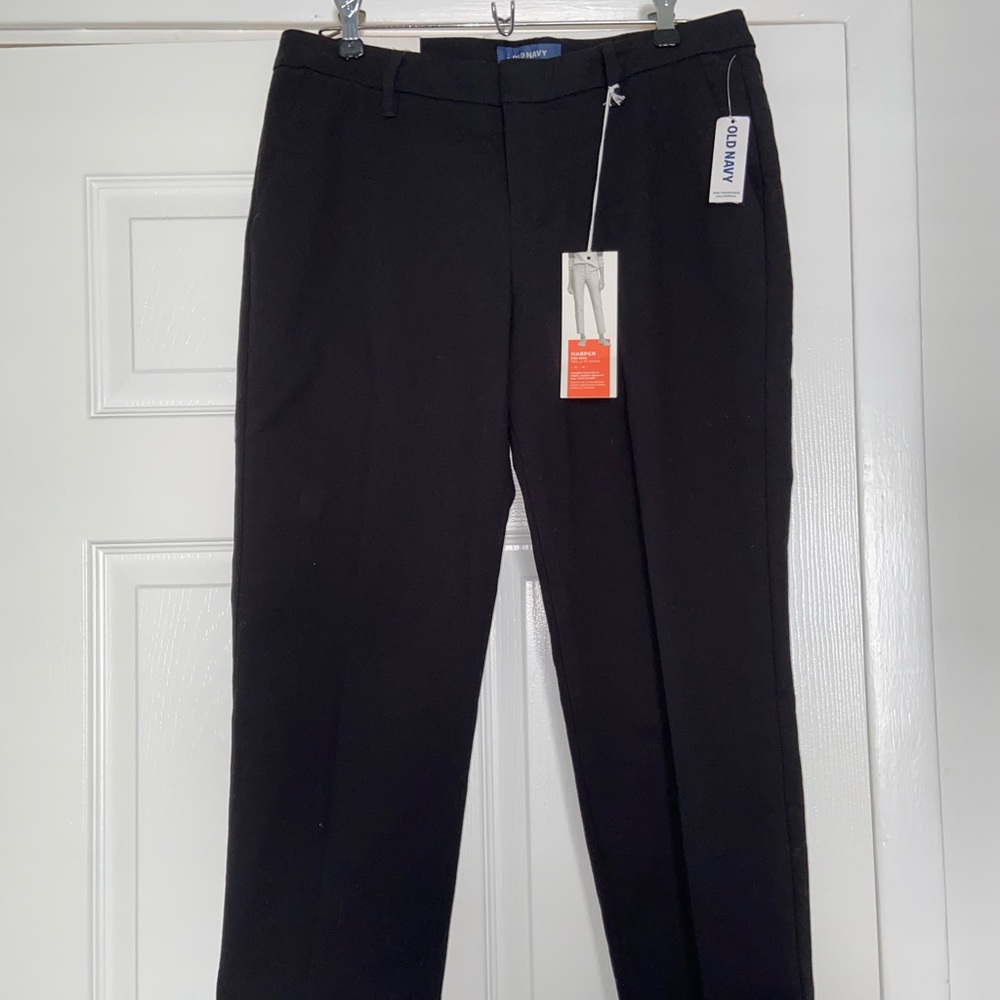Never worn, size 4, black - Old Navy dress pants.